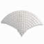 13 in. x 7 in. Marble Tile