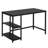Wooden Computer Desk with Adjustable Shelf-1248003852-1248003853