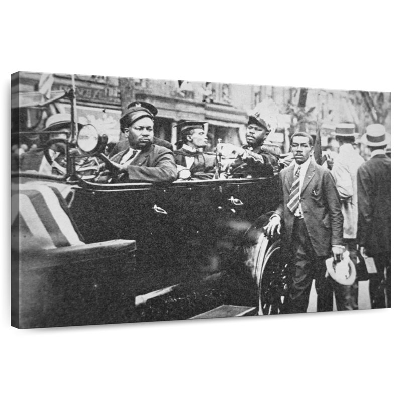 Marcus Garvey, 26" H x 39" W