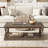 Coffee Table with Floor Shelf-1880603261