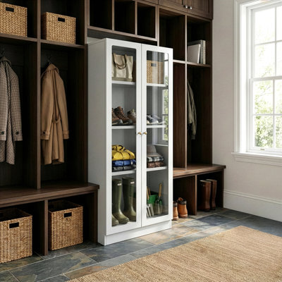 Armoire de rangement à 3 tablettes Harville