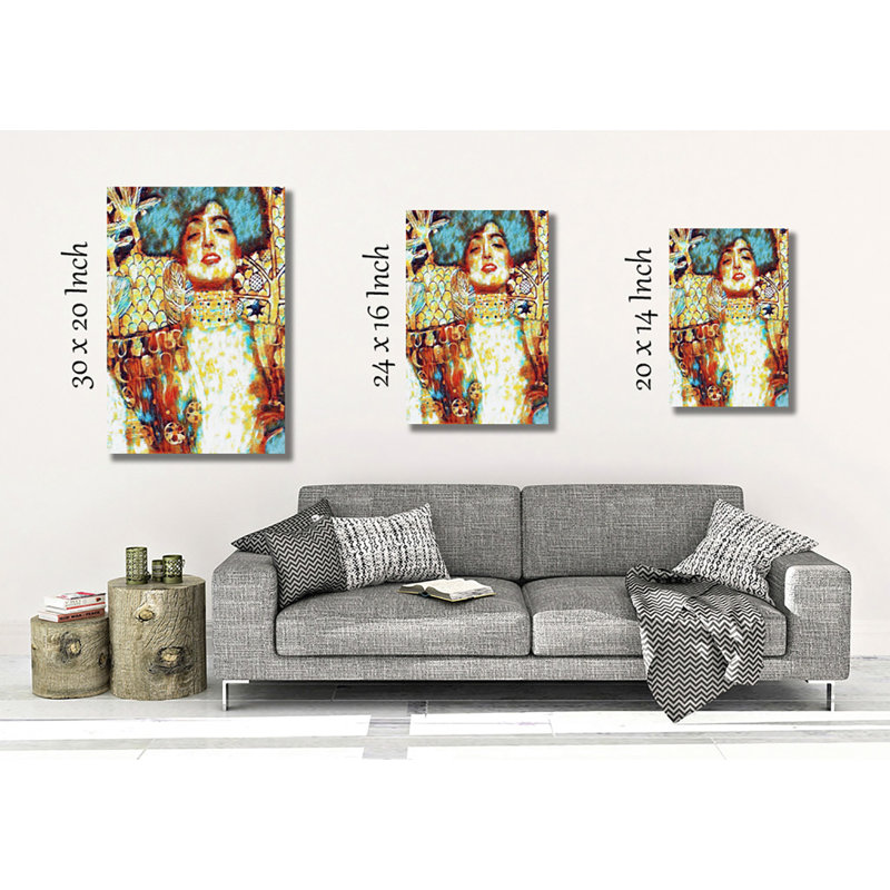 Gustav Klimt - Wrapped Canvas Print, 76cm H x 50cm W