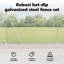 Vidaxl Fence With Posts Steel-116797977-116797987