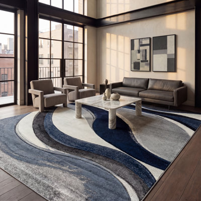 Tornillo Performance Abstract Rug
