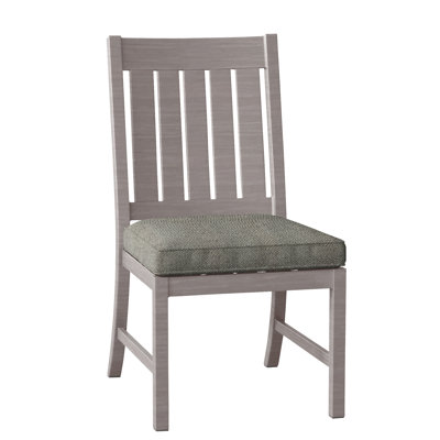 Club Patio Dining Side Chair with Cushions