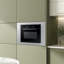 Samsung 1.2 cu. ft. Countertop Microwave with Power Convection in Black Glass