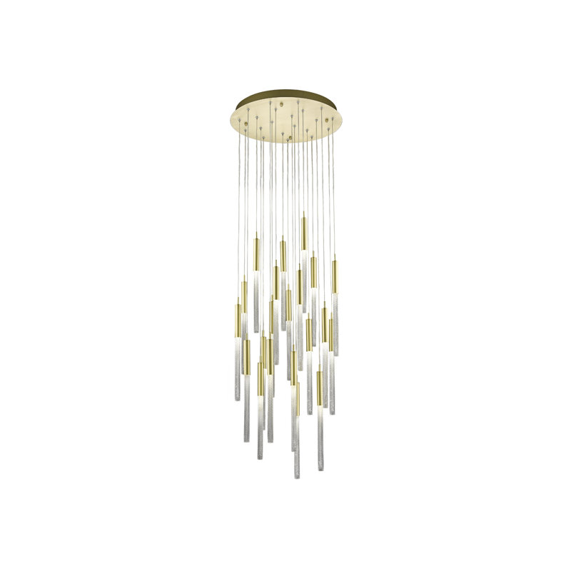 Boa 21 - Light Pendant, Brushed Brass
