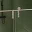 Porte de douche sans cadre l 56 "-60" x H 70 "