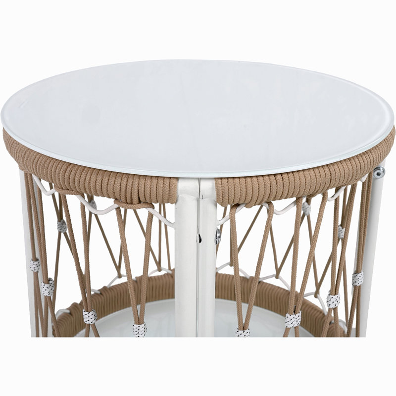 Table d'appoint d'extérieur 17,32 po Bohemian Garden