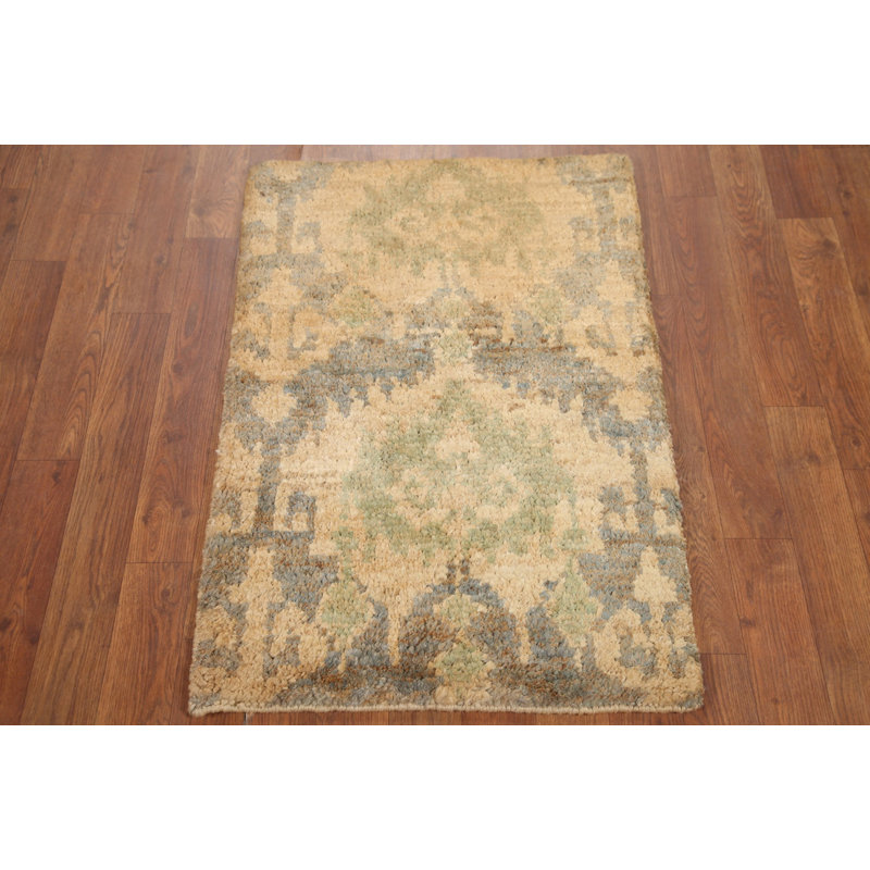 Tapis marocain abstrait pour vestibule 2x3