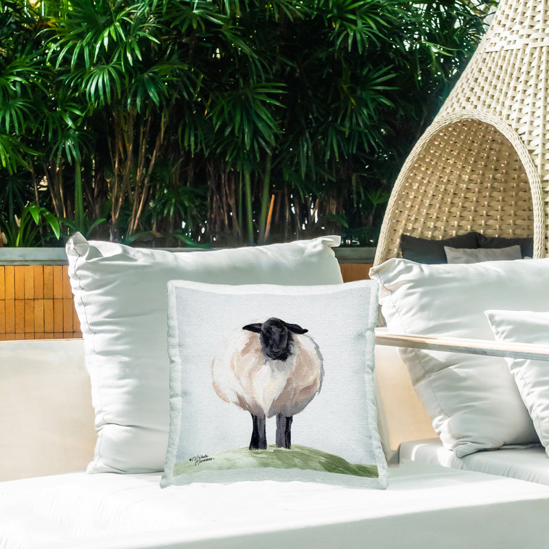 Coussin d'extérieur Country Sheep