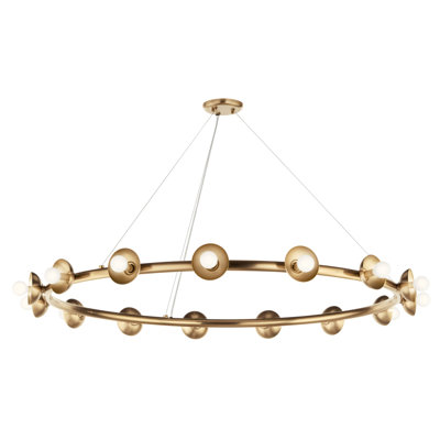 Palta 15 - Light Dimmable Round Chandelier