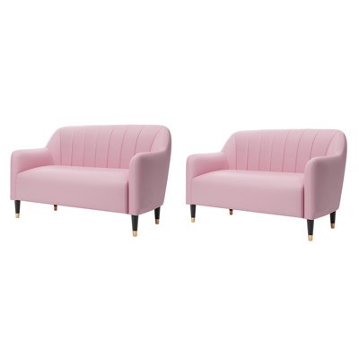 Banc rembourré en similicuir Light Luxury Cafe
