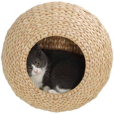 Étagère pour chat nature bois / crème blanc Cattail