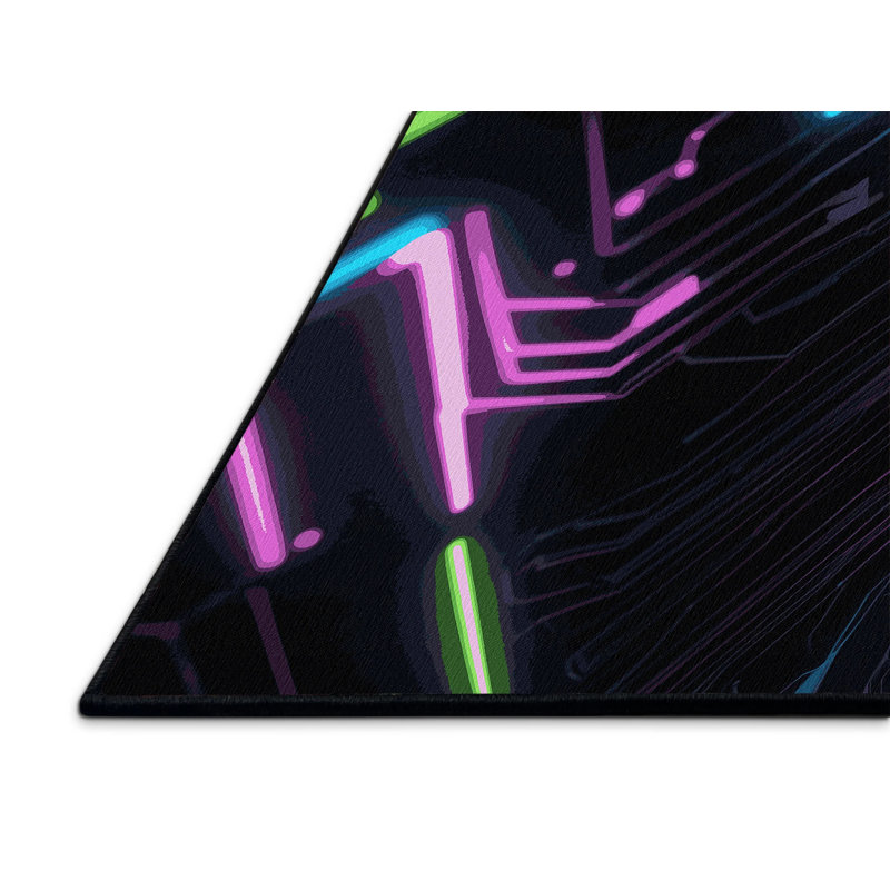 Tapis Glow Stream, Rectangulaire 2 pi x 3 pi