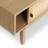 Bayou Breeze Duncombe Storage Coffee Table Made of Oak Wood Coffee Table for Living Room Sliding door