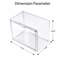 Organisateur de rangement transparent pour sac à main avec fermeture magnétique-588710269-576451897