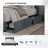 Eliset Corduroy  Upholstered Unfinished Wingback Storage Bed-1808281761-1808281764