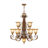 Alvontae 10 - Light Dimmable Tiered Chandelier