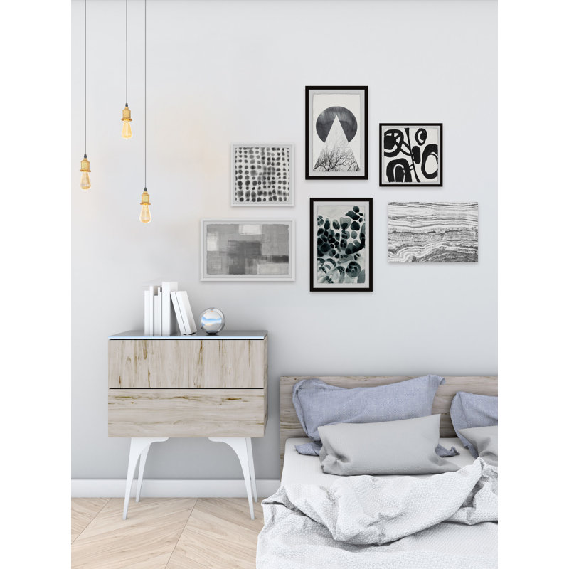 Adabella «Marble Shapes» Hexaptych