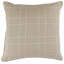 Housse et insert de coussin décoratif rayé Bamba
