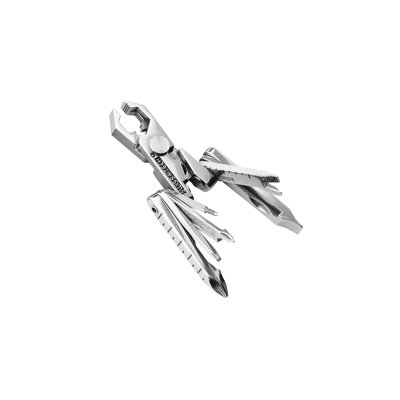 Micro-outils multi-outils FHC ST53100, fonction 19 en 1, matériau en acier inoxydable, pinces et coupe-fil inclus, finition en acier inoxydable