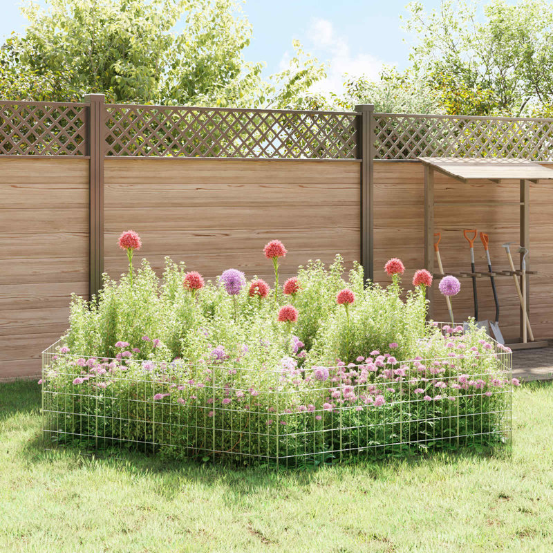 Galvanised Steel Fencing Kits, 50cm H x 35cm W