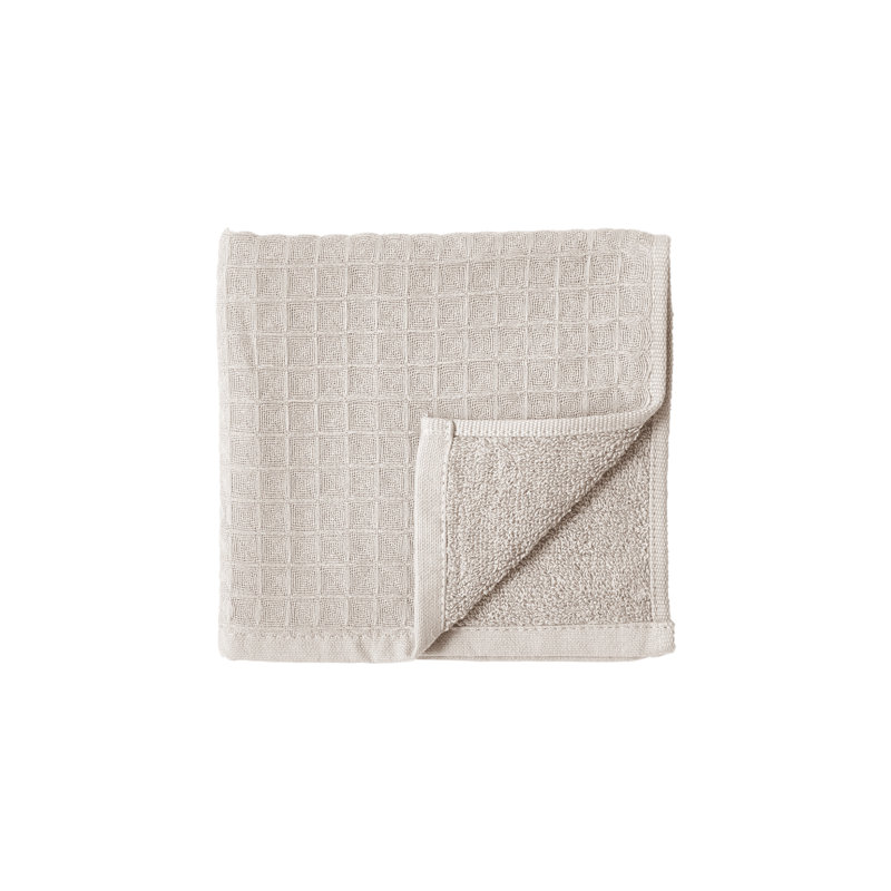 Waffle Twist Bath Towel, Beige, 6 Piece Bath Towel Set
