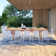 Askey 12 - Person Patio Dining Set with Extendable Rectangular Table