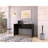 Acre Writing Computer Desk, One Drawer -Black