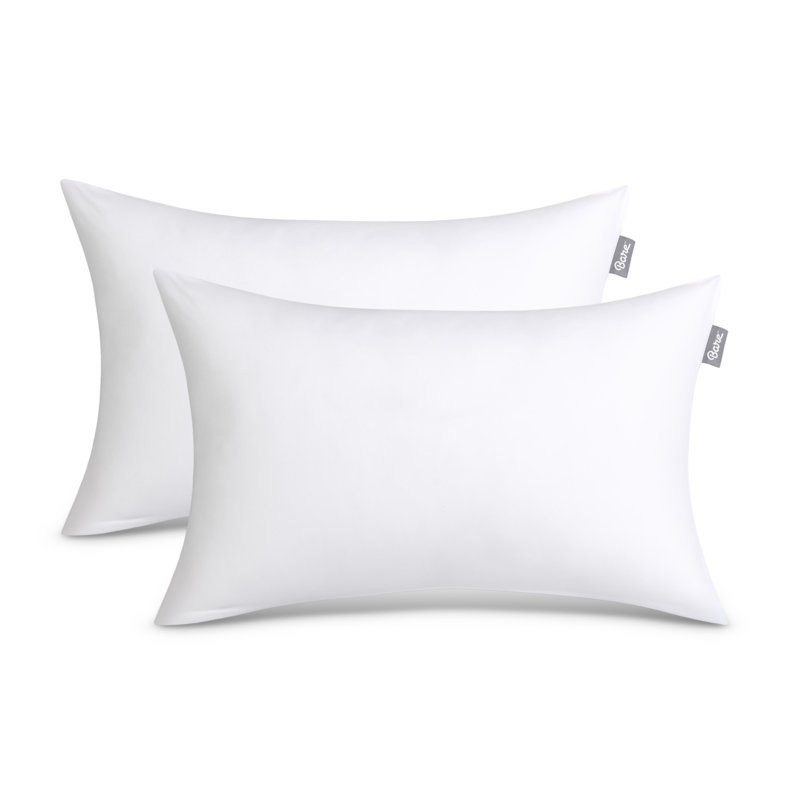 Coussins décoratifs blancs, Rectangle H 16 po x l 24 po