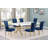 Benzino Trestle Dining Set-1025142340-1025142342-1025224444