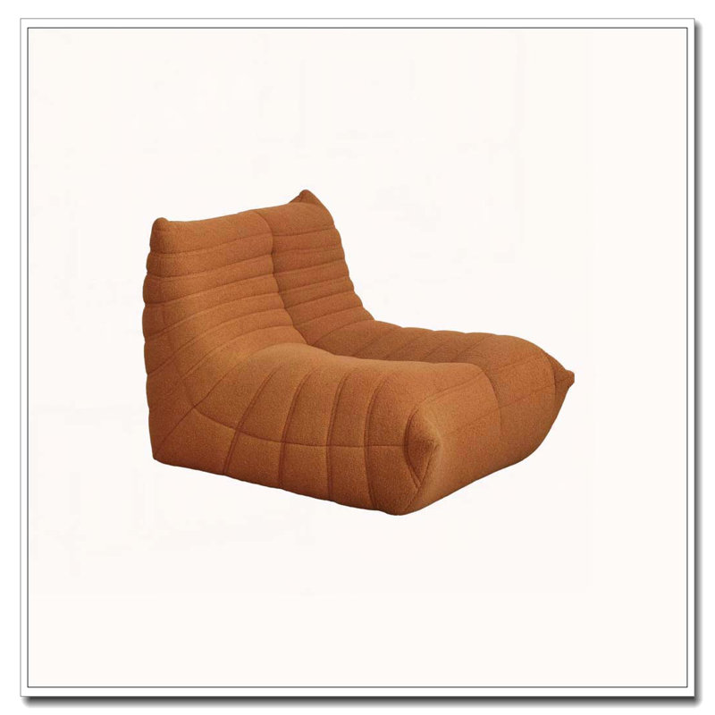 Fauteuil à billes, Orange