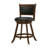 Caesare Swivel Stool in Brown and Black-124856156