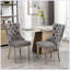 Chaise de salle à manger rembourrée Kalana-214991025-214991027