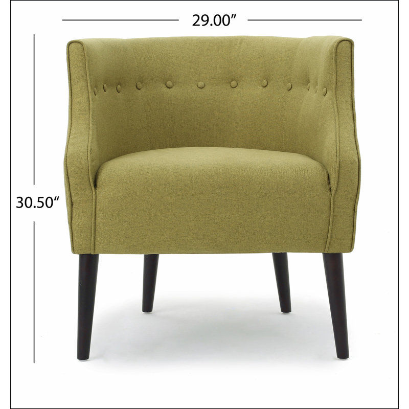 Fauteuil club, Vert