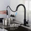 Robinet de cuisine tactile avec douchette extractible-104406449