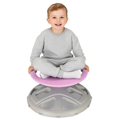 Kids 360-Degree Rotation Swivel Chair, Autism Sensory Products For Kids With Autism & Adhd, Sit And Spin Training Body Coordination by Zoomie Kids