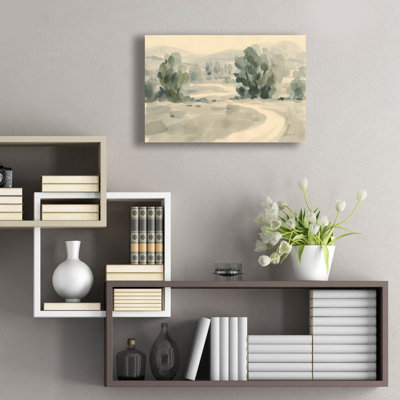 Art mural en verre Tranquil Trails 2 'par Danhui Nai