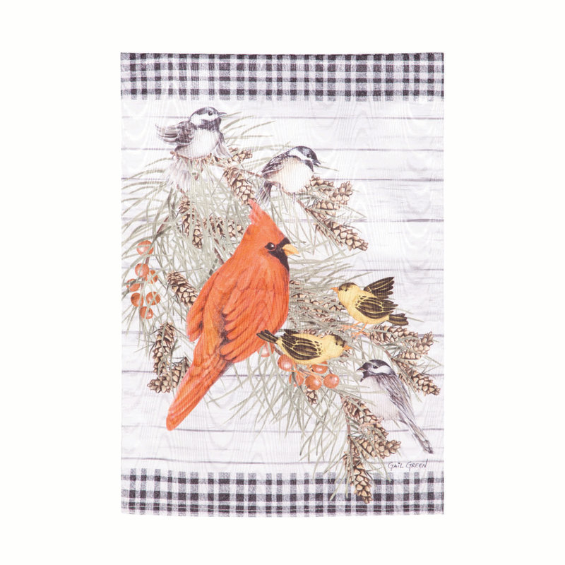 Drapeau de jardin Bird Friends