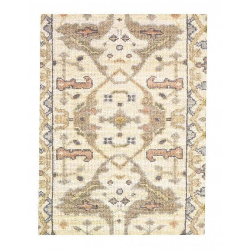 Oriental Area Rug in Beige