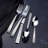 Mikasa Delta 20 Piece Flatware Set, Service For 4, 18/10 Stainless Steel