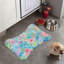 Tapis d'alimentation en forme d'os Gingham Petals - 1 pièce-101344421