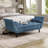 Upholstered Velvet Bench, End Of Bed Bench With 2 Pillows, Upholstered Button Tufted Ottoman,Footstool With Rolled Arms, Foot Rest With Solid Wood Legs, For Entryway, Living Room ,Dining Room-867407810-867407836