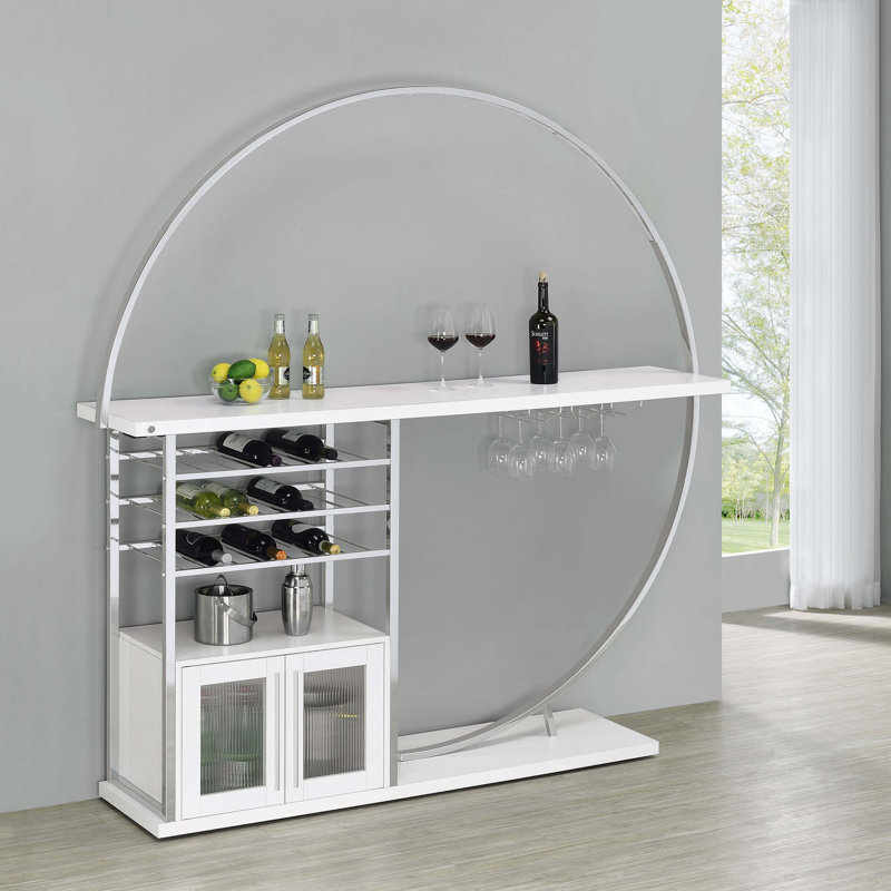 Bar à DEL blanc 2 portes
