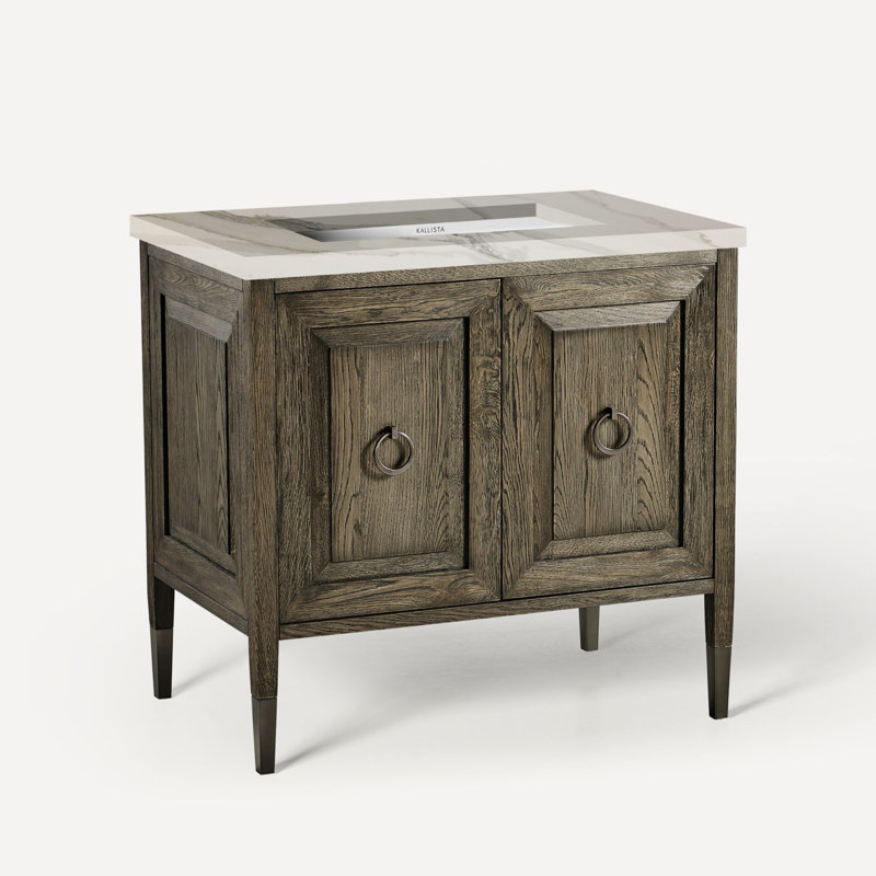 Meuble-lavabo Willowmere Craft Series, Brun mat dérivé