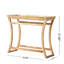 Console Butler en bois naturel