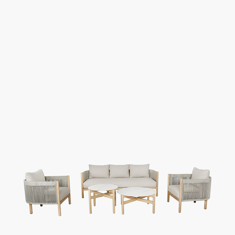 Marche Wicker 4 - Person Garden Lounge Set
