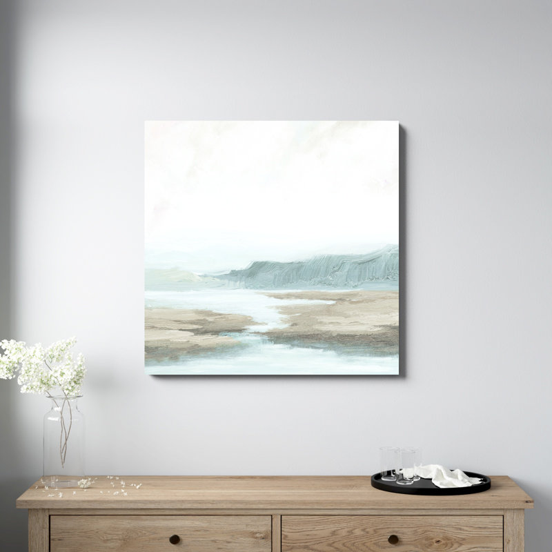 " Abstract Landscape " Painting Print, 36" H x 36" W