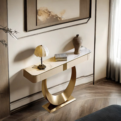 Console d'entrée de luxe de style haut de gamme